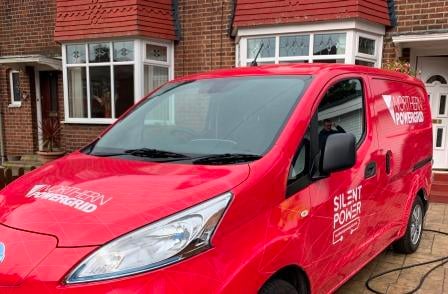 SILENT POWER TRIAL COULD REVOLUTIONISE TEMPORARY POWER RESTORATION IN THE UK 