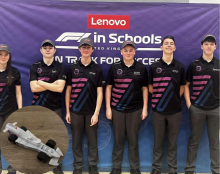 Team Nova at F1 in Schools regional event in York