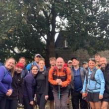 Walk for Joanne Hutchings Group shot