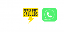 WhatsApp and Power Cut 105 Logo