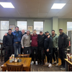 Henry Erskine Hike team photo after completing the walk